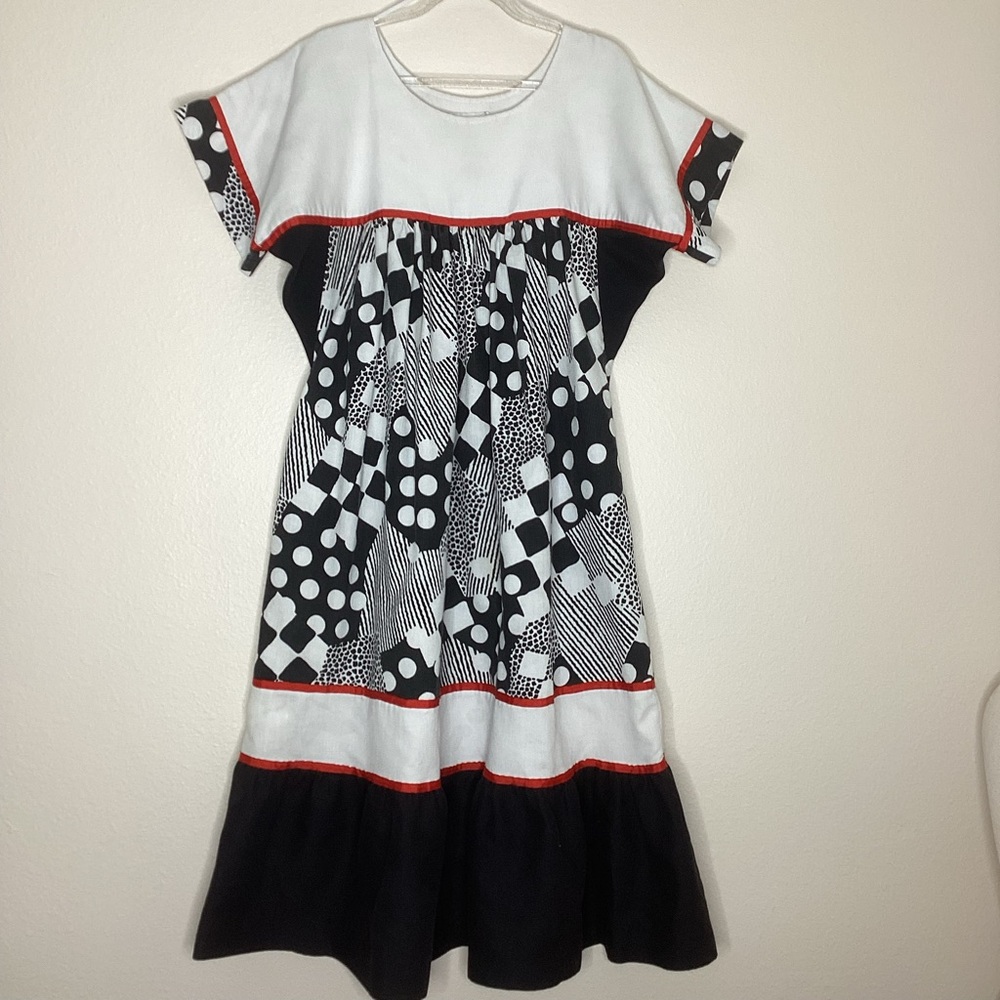 Krist Gudnason Black & White House Dress M/L